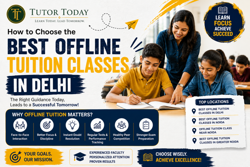 How to Choose the Best Offline Tuition Classes in Delhi