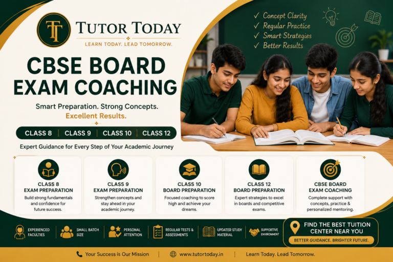 CBSE Board Exam Coaching: The Ultimate Guide to Class 8, 9, 10 & 12 Board Preparation for Academic Success