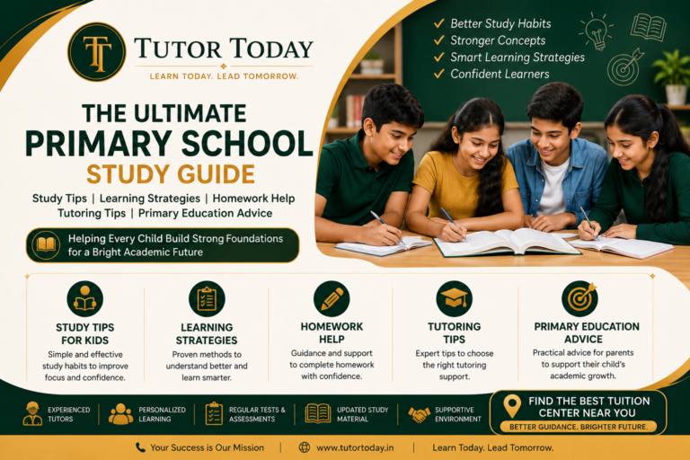Primary School Study Guide: Study Tips, Homework Help & Learning Strategies for Kids