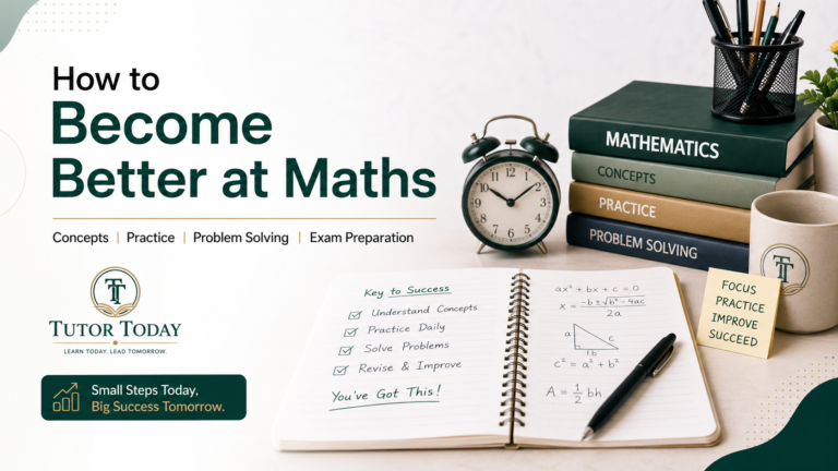 How to Become Better at Maths: Build Strong Concepts, Practice Effectively & Prepare for Exams