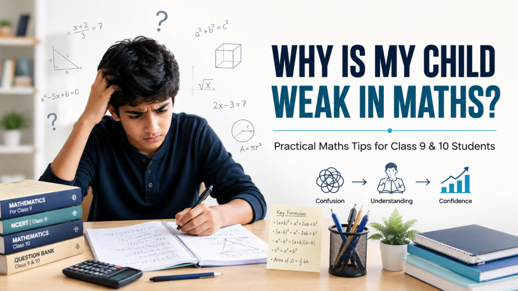 why is my child weak in math