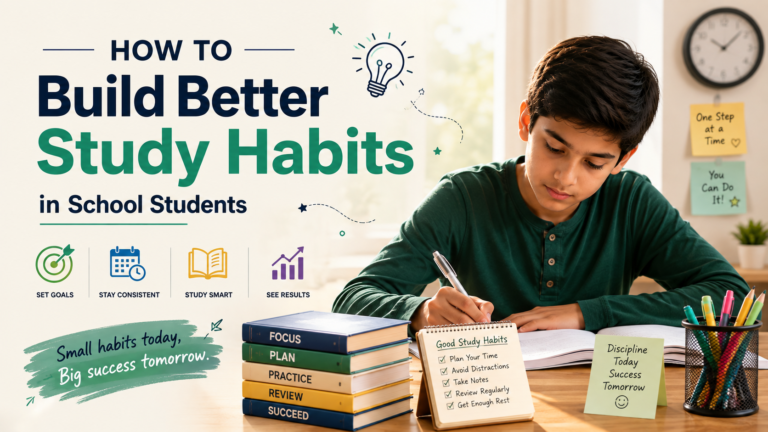 How to Build Better Study Habits in School Students