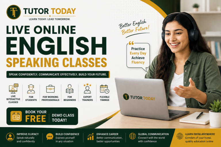 Live Online English Speaking Classes – Improve Your Communication with Tutor Today