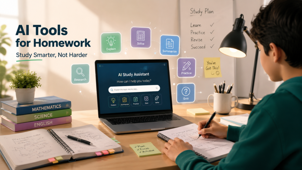 10 Best AI Tools for Homework