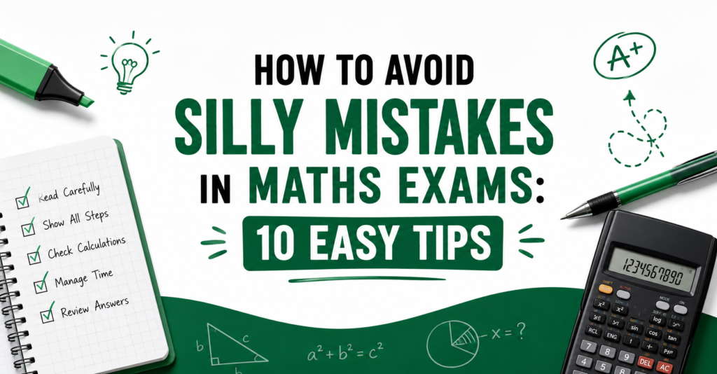 how to avoid silly mistakes in maths